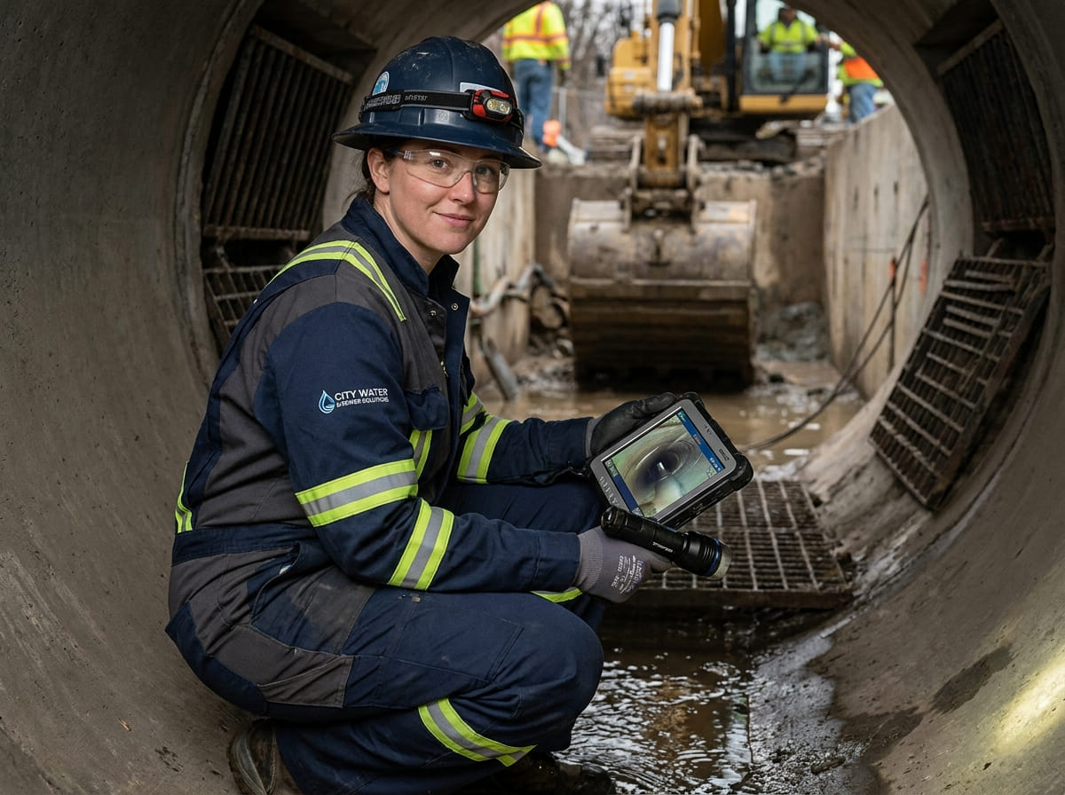 Sewer Line Inspection & Replacement in Erin